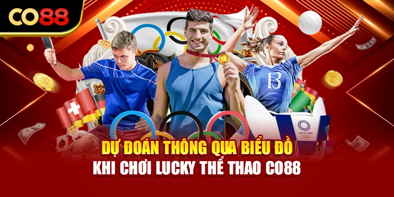 Dự đoán thông qua biểu đồ khi chơi Lucky thể thao Co88